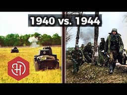 Blitzkrieg 1940 versus Battle of the Bulge 1944 – Crossing the Ardennes