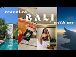 TRAVEL TO BALI WITH ME | 24 hours solo | reunited with my partner | Gugu & Kearabilwe