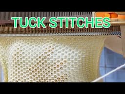 Tuck Stitches Brother knitting Machine Pattern.                                        Card No 2