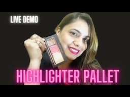 How to apply Powder Highlighter Swiss Beauty Highlighter *MUST HAVE* 😍|| Rubia || Imranu ||