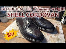 Thrifted SHELL CORDOVAN Cordwainer Wright LWBs!