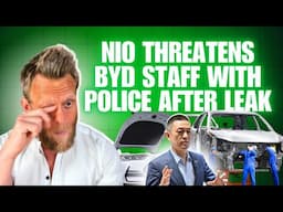 Nio FURIOUS after BYD employee reveals BYD take over of company