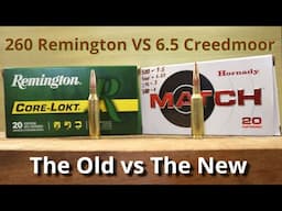 260 Remington vs 6 5 Creedmoor Is The Old vs The New