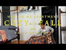 4 THINGS I DO TO CHANGE MY APARTMENT EACH YEAR and Make it Cozy for the Fall - with Rajiv Surendra