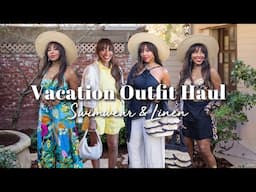 Swim & Linen Vacation Outfit Ideas | KINYA CLAIBORNE