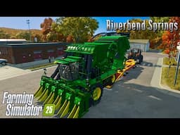 Building a New Cow Barn & Cotton Harvest Contract! Riverbend Springs - Riverbend Springs | Ep. 11