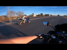 Riding with a | 2018 Yamaha R1 |