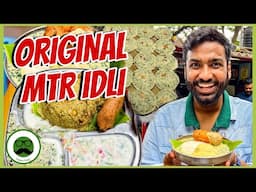 Original MTR Idli in Bangalore & Breakfast | Veggie Paaji