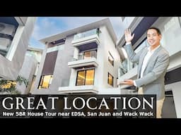 House Tour MD3 • "EXCELLENT Layout! Near Wack Wack and EDSA with ELEVATOR" • NEW 5BR House for Sale