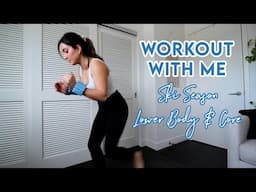 Workout With Me: At-Home Ski Season Lower Body and Core Prep!