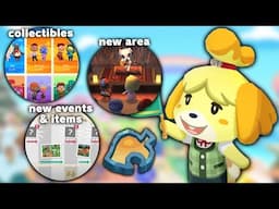 6 NEW Features Coming To Animal Crossing: Pocket Camp Complete!