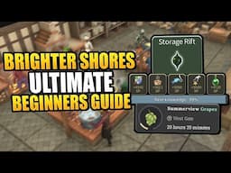 Brighter Shores Ultimate Beginners Guide - Level FAST, Instant Storage and Important Quests