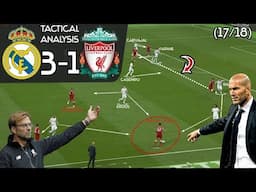 Real Madrid 3-1 Liverpool - Tactical Analysis: Zidane's INGENIOUS Substituion that won it for Madrid