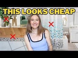 25 Common Mistakes Making Your Home Look Cheap! (Part 2!)