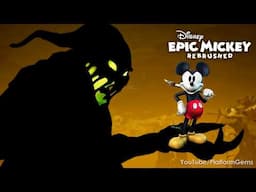 Disney Epic Mickey: Rebrushed - Wasteland (Paint Path) [4K 60FPS]