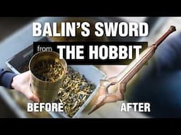 I Melted Bullet Shells into Balin's Sword | AMAZING Casting!