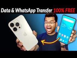 How to Transfer WhatsApp Data from Android to iPhone FREE | WhatsApp Data Transfer Android to iPhone