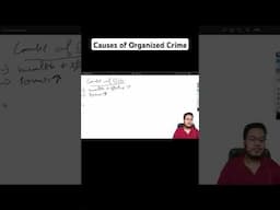 Causes of Organized Crime in 1min #organisedcrime #causesoforganizedcrime #lawkagyan