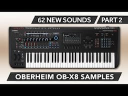 YAMAHA MODX / MONTAGE ♫ 62 Oberheim OB-8X Sounds ► PT.2