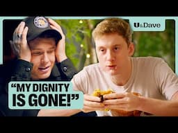 James Acaster & Ed Gamble Try Food Off Menu | U&Dave