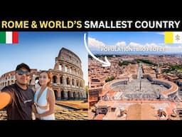 Exploring ROME & World's Smallest Country : VATICAN CITY