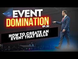 How to create an event that sells