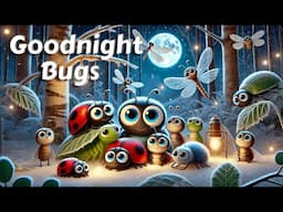 Goodnight Bugs in a Snowy Forest 🐞❄️  THE IDEAL Cozy Bedtime Stories for Babies and Toddlers