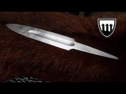 Forging Thorfinn's Dagger, part 1, forging the blade.