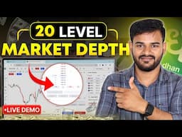 20 Level Market Depth for Equity and Options Trading in Dhan | Advance Market Analysis #dhan