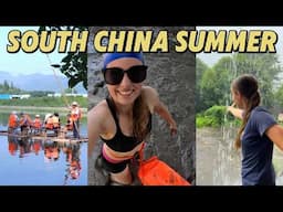 I SURVIVED summer in a south Chinese village! 🤣🌧️ 我终于熬过了南方农村的夏天！！我的地毯还活着吗？