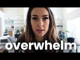 How to handle overwhelm...(vlog)