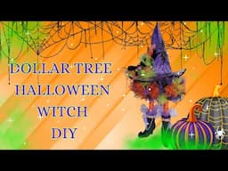 DOLLAR TREE DIY HALLOWEEN WITCH - TRICKSTER'S WITH TREATS COLLAB