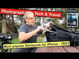 Sandmarc: Most Popular  Backpack for iPhone, Photography, Tech & Travel Enthusiasts. Unboxed & Test