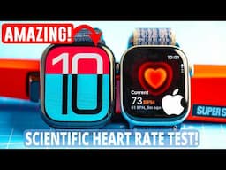 Apple Watch Series 10 Review: Scientific Heart Rate Test!