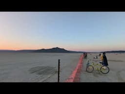 Sunrise at Burning Man 2023