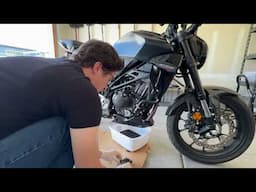 2023 Honda CB300R Oil Change