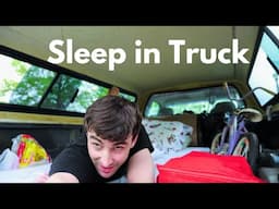 I Slept in a Truck at a Cracker Barrel Parking Lot Overnight