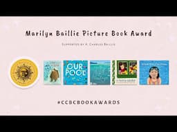 The nominees for the 2024 Marilyn Baillie Picture Book Award are...