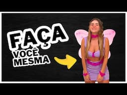 Como fazer fantasia de Halloween FACIL E GASTANDO POUCO