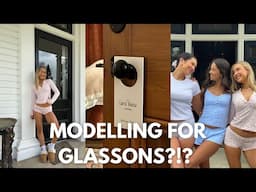 MODELING PHOTOSHOOT, TRAVEL VLOG & TRY ON CLOTHING HAUL || Emma Mac