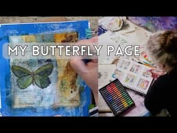 Relaxing Process Video of my Butterfly Page