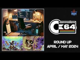 C64 Round Up: April/May 2024 - 13 Games, Pixel Art, News & More!