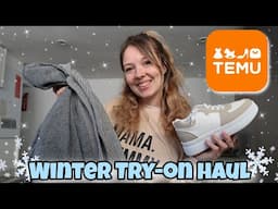 TEMU TRY-ON HAUL | WINTER ESSENTIALS