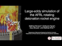 V-2677881: Large-eddy Simulation of the AFRL Rotating Detonation Rocket Engine