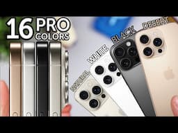 iPhone 16 Pro: All Colors In-Depth Comparison! Which is Best?