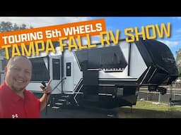 Over 15 Different 5th Wheels LIVE from The RV SHOW!