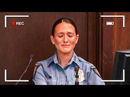 Cop Breaks Down in Court Recalling the Horrific Murder