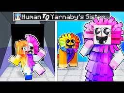 From HUMAN to YARNABY's SISTER in Minecraft!