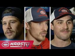 Anderson, Gallagher + more Habs address the media at practice | FULL PRESS CONFERENCES