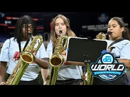 Middle school band students take over Indy at 2024 DCI World Championships